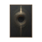 Eclipse Black Gold 3D Art Famed Canvas