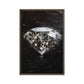 Shining Diamond Framed Canvas