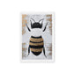 Bee Modern Art Framed Canvas