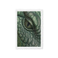 Crocodile Eye Framed Canvas