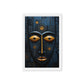 Tribal Mask African Art Framed Canvas