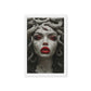 Mesmerizing Medusa Gorgon Framed Canvas