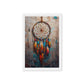 Dreamcatcher Native Art Framed Canvas
