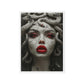 Mesmerizing Medusa Gorgon Framed Canvas