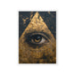 Illuminati Eye Luxury Art Framed Canvas