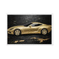 Luxury Spots Car Framed Canvas