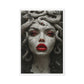 Mesmerizing Medusa Gorgon Framed Canvas