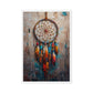 Dreamcatcher Native Art Framed Canvas
